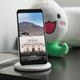 The ambient photo mode crops in on pictures to best fit the display.